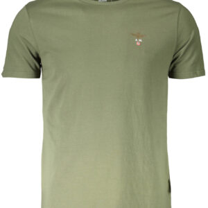 AERONAUTICA MILITARE GREEN MEN'S OUTDOOR T-SHIRT