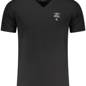AERONAUTICA MILITARE MEN'S BLACK OUTFIT T-SHIRT
