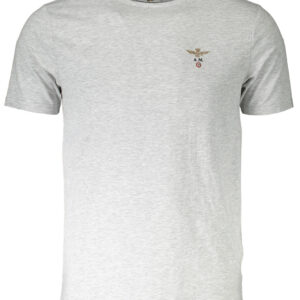 AERONAUTICA MILITARE MEN'S OUTDOOR T-SHIRT GREY