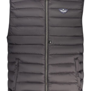 ARMATA DI MARE MEN'S BLACK SLEEVELESS JACKET