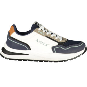 AVIREX MEN'S WHITE SPORTS FOOTWEAR