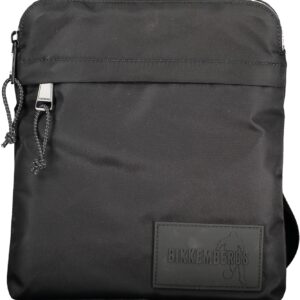 BIKKEMBERGS MEN'S BLACK SHOULDER BAG