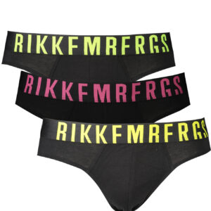 BIKKEMBERGS MEN'S BLACK SLIP