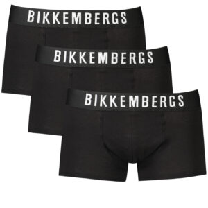 BIKKEMBERGS MEN'S BOXER BLACK