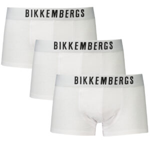 BIKKEMBERGS MEN'S BOXER WHITE