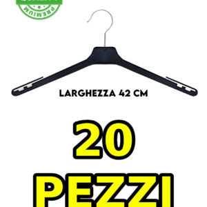 BLACK MEN'S TANK TOP HANGERS