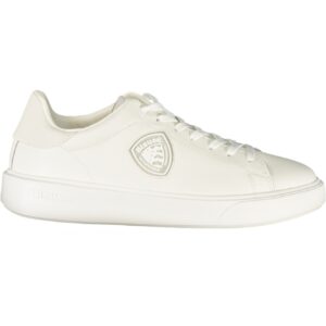 BLAUER MEN'S WHITE SPORTS SHOES
