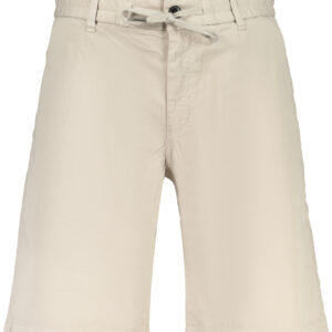 BOSS MEN'S BEIGE BERMUDA SHORTS