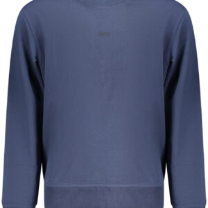 BOSS MEN'S BLUE ZIP-UP SWEATSHIRT