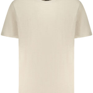 BOSS MEN'S SHORT-SLEEVE T-SHIRT BEIGE