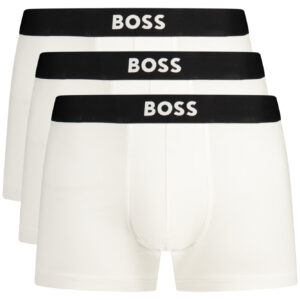 BOSS MEN'S WHITE BOXER