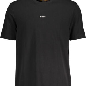 BOSS SHORT SLEEVE T-SHIRT MEN BLACK