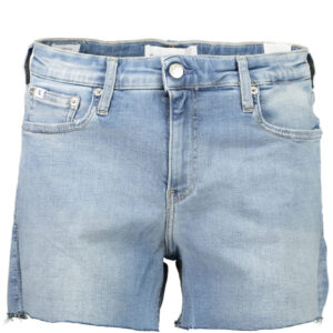 CALVIN KLEIN JEANS SHORT WOMAN LIGHT BLUE