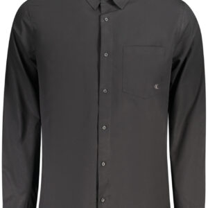 CALVIN KLEIN LONG SLEEVE SHIRT MEN BLACK