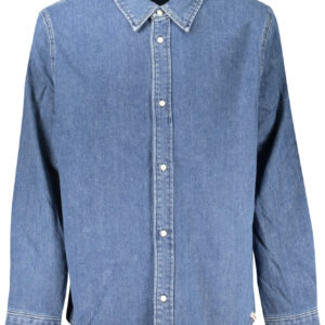 CALVIN KLEIN LONG SLEEVE SHIRT MEN BLUE