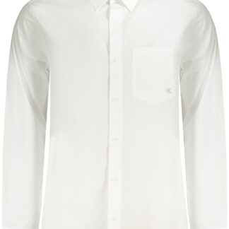 CALVIN KLEIN LONG SLEEVE SHIRT MEN WHITE