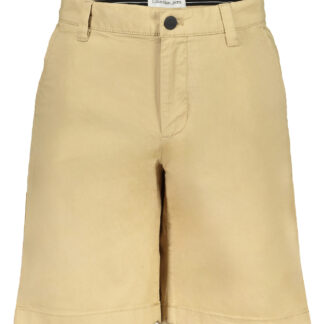 CALVIN KLEIN MEN'S BEIGE BERMUDA PANTS