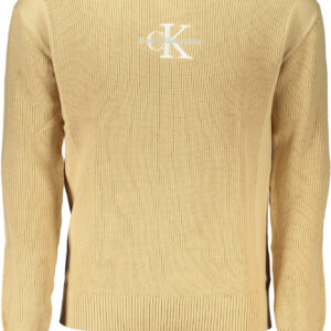 CALVIN KLEIN MEN'S BEIGE SWEATER