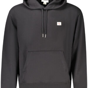 CALVIN KLEIN MEN'S BLACK ZIP-UP SWEATSHIRT