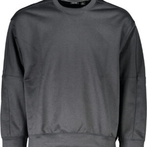 CALVIN KLEIN MEN'S BLACK ZIPLESS SWEATSHIRT