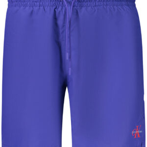 CALVIN KLEIN MEN'S BLUE BOTTOM SWIMSUIT