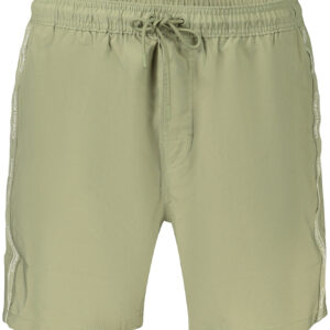 CALVIN KLEIN MEN'S GREEN BOTTOM SWIMSUIT