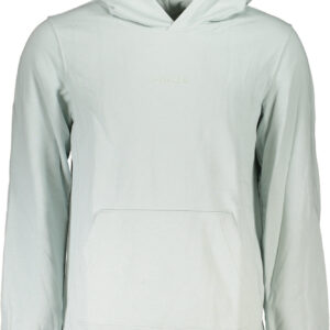 CALVIN KLEIN MEN'S GREEN ZIPLESS SWEATSHIRT