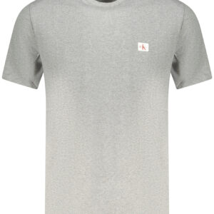CALVIN KLEIN MEN'S SHORT-SLEEVE T-SHIRT GREY