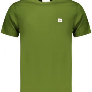 CALVIN KLEIN MEN'S SHORT-SLEEVED T-SHIRT GREEN