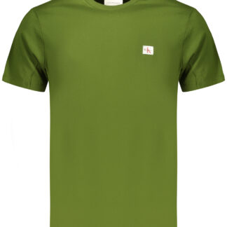 CALVIN KLEIN MEN'S SHORT-SLEEVED T-SHIRT GREEN