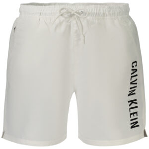 CALVIN KLEIN MEN'S WHITE BOTTOM SWIMSUIT