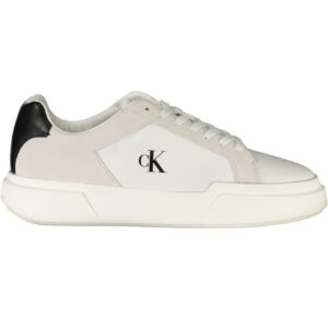 CALVIN KLEIN MEN'S WHITE SPORTS SHOES
