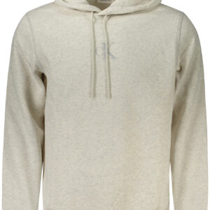 CALVIN KLEIN MEN'S ZIP-UP SWEATSHIRT GREY