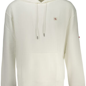 CALVIN KLEIN MEN'S ZIP-UP SWEATSHIRT WHITE