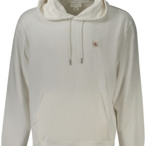 CALVIN KLEIN MEN'S ZIP-UP SWEATSHIRT WHITE