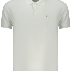 CALVIN KLEIN POLO SHORT SLEEVE MEN WHITE