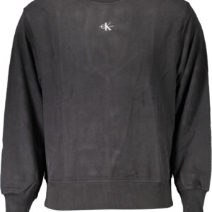 CALVIN KLEIN SWEATSHIRT WITHOUT ZIP BLACK MAN