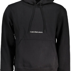 CALVIN KLEIN SWEATSHIRT WITHOUT ZIP BLACK MAN