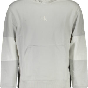 CALVIN KLEIN SWEATSHIRT WITHOUT ZIP GRAY MAN