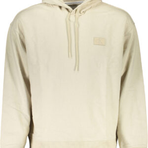 CALVIN KLEIN SWEATSHIRT WITHOUT ZIP MAN BEIGE