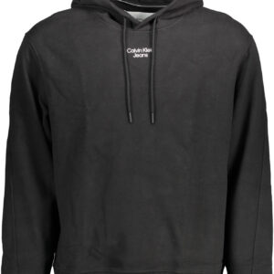 CALVIN KLEIN SWEATSHIRT WITHOUT ZIP MAN BLACK