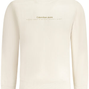 CALVIN KLEIN SWEATSHIRT WITHOUT ZIP MEN BEIGE