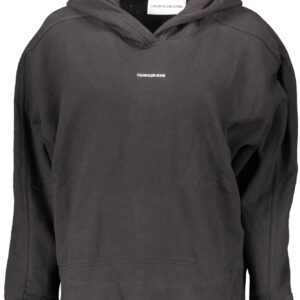 CALVIN KLEIN SWEATSHIRT WITHOUT ZIP WOMAN BLACK