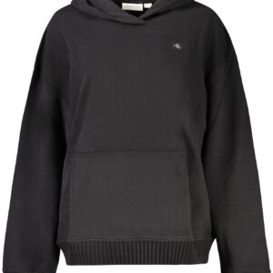 CALVIN KLEIN SWEATSHIRT WITHOUT ZIP WOMEN BLACK
