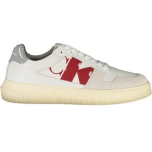 CALVIN KLEIN WHITE MEN'S SPORTS SHOES
