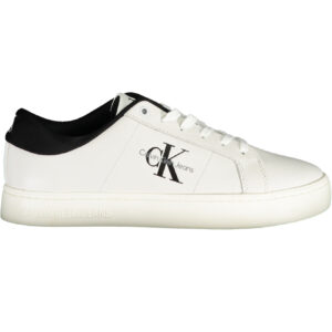 CALVIN KLEIN WHITE MEN'S SPORTS SHOES