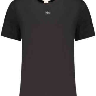 CALVIN KLEIN WOMEN'S SHORT-SLEEVE T-SHIRT BLACK