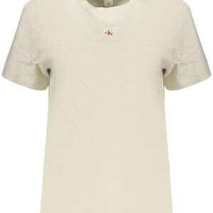 CALVIN KLEIN WOMEN'S SHORT-SLEEVE T-SHIRT GREY