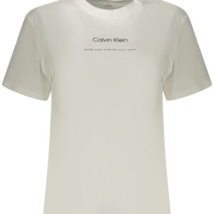 CALVIN KLEIN WOMEN'S SHORT-SLEEVE T-SHIRT WHITE