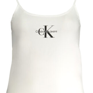 CALVIN KLEIN WOMEN'S TANK TOP WHITE